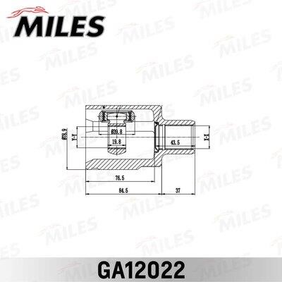 Miles GA12022 Joint kit, drive shaft GA12022