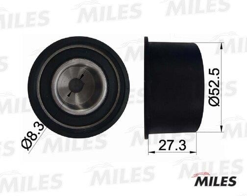 Miles AG02020 Tensioner pulley, timing belt AG02020