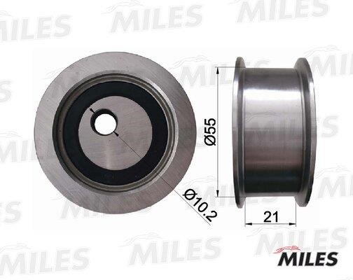 Miles AG02048 Tensioner pulley, timing belt AG02048