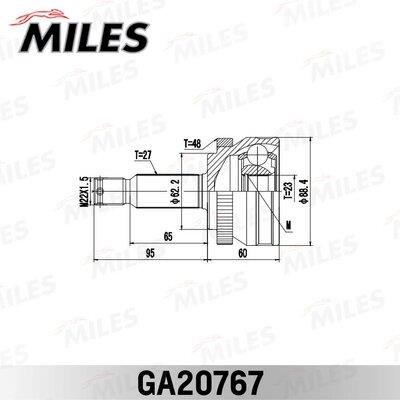 Miles GA20767 Joint kit, drive shaft GA20767