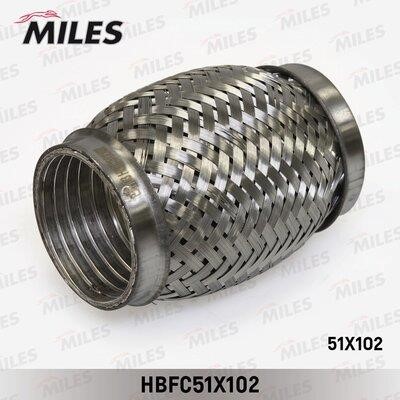 Miles HBFC51X102 Flex Hose, exhaust system HBFC51X102