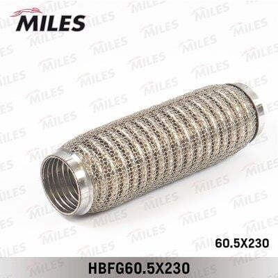 Miles HBFG60.5X230 Corrugated Pipe, exhaust system HBFG605X230