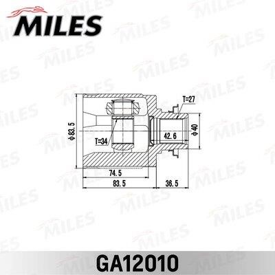 Miles GA12010 Joint kit, drive shaft GA12010