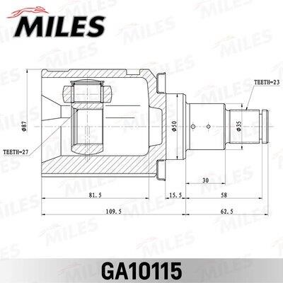 Buy Miles GA10115 at a low price in United Arab Emirates!