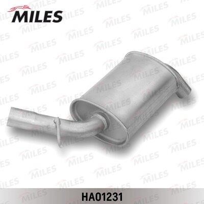Miles HA01231 Middle Silencer HA01231