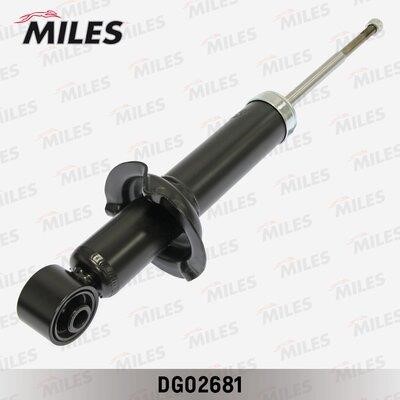 Miles DG02681 Rear oil and gas suspension shock absorber DG02681