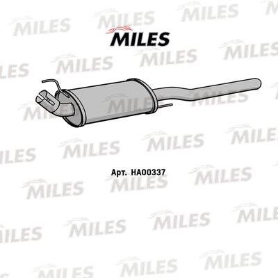 Miles HA00337 End Silencer HA00337