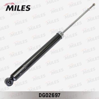 Miles DG02697 Rear oil and gas suspension shock absorber DG02697