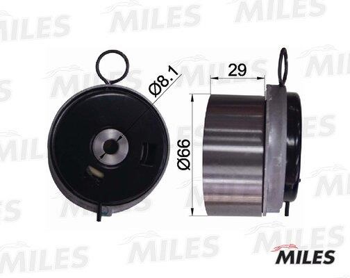 Miles AG02018 Tensioner pulley, timing belt AG02018