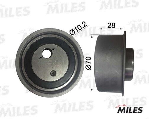 Miles AG02022 Tensioner pulley, timing belt AG02022