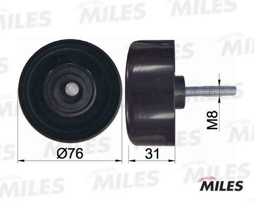 Miles AG03045 Bypass roller AG03045