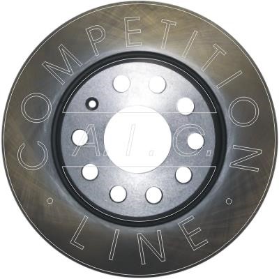 Rear brake disc, non-ventilated AIC Germany 54878