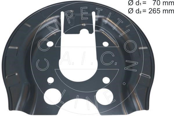 AIC Germany 58259 Splash Panel, brake disc 58259 58259 AIC Germany Splash Panel, brake disc