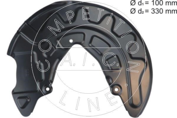 AIC Germany 58777 Front left brake disc cover 58777