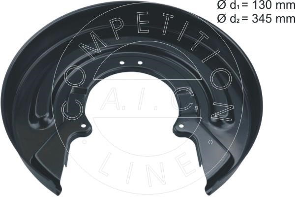 AIC Germany 56893 Brake dust shield 56893 56893 AIC Germany Brake dust shield