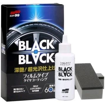 Soft99 02082 Coating for tires "Black Black", 110 ml 02082