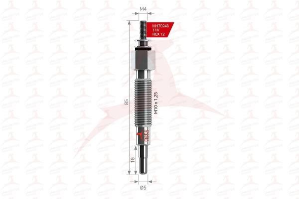 Meha MH70248 Glow plug MH70248