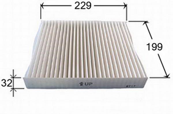 Azumi Filtration Product AC22206 Filter, interior air AC22206