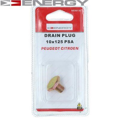 Energy NE00730 Oil pan plug NE00730