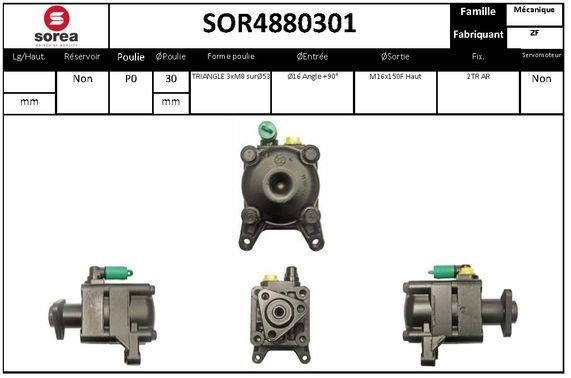 StartCar SOR4880301 Hydraulic Pump, steering system SOR4880301