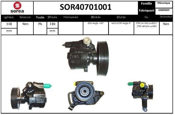 StartCar SOR40701001 Hydraulic Pump, steering system SOR40701001
