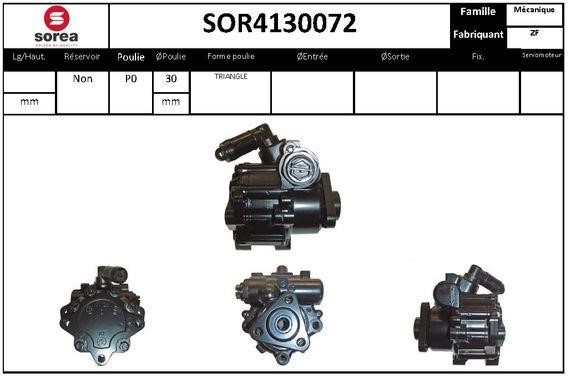 StartCar SOR4130072 Hydraulic Pump, steering system SOR4130072