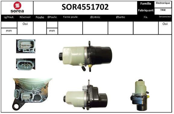 StartCar SOR4551702 Hydraulic Pump, steering system SOR4551702
