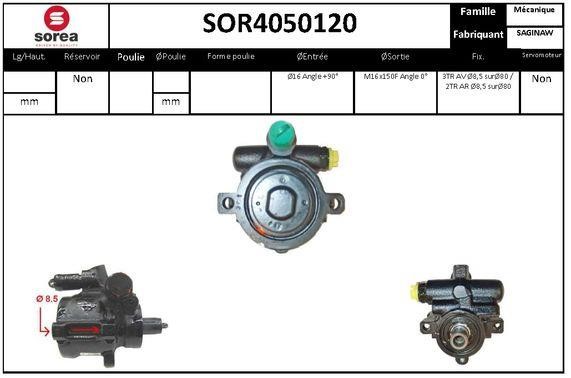 StartCar SOR4050120 Hydraulic Pump, steering system SOR4050120