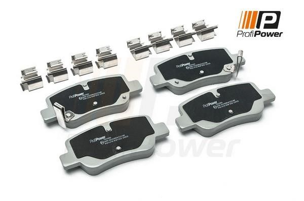ProfiPower 1B2089 Brake Pad Set, disc brake 1B2089