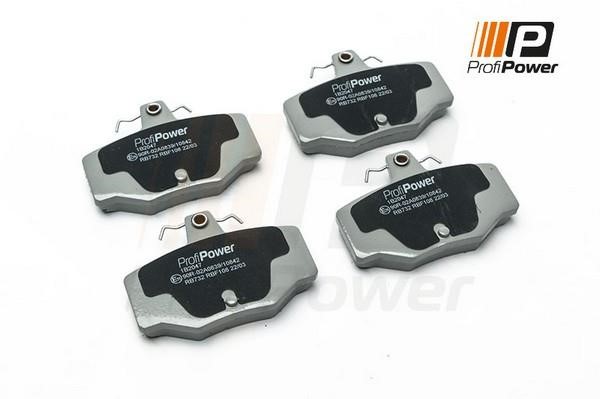 ProfiPower 1B2047 Brake Pad Set, disc brake 1B2047