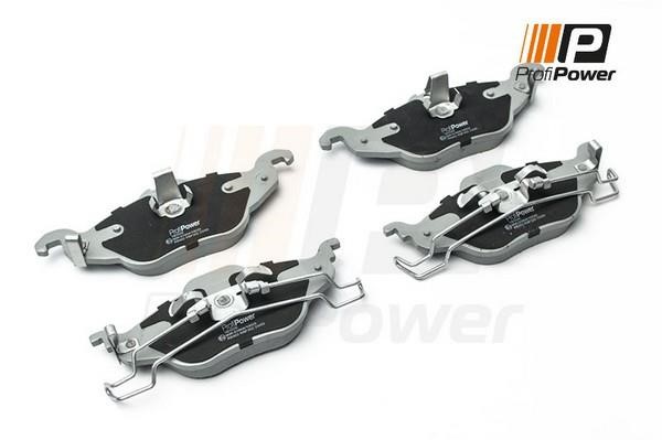 ProfiPower 1B1026 Brake Pad Set, disc brake 1B1026