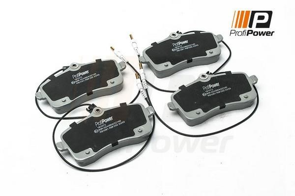 ProfiPower 1B1072 Brake Pad Set, disc brake 1B1072
