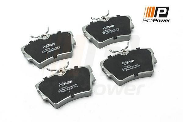 ProfiPower 1B2008 Brake Pad Set, disc brake 1B2008