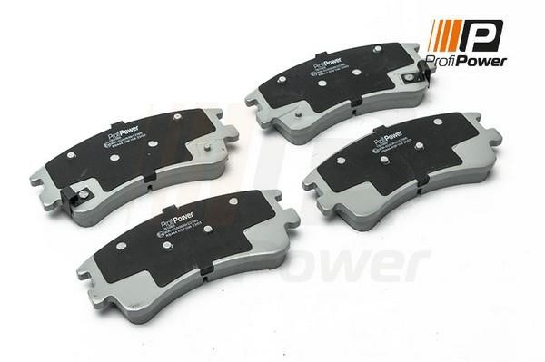 ProfiPower 1B1088 Brake Pad Set, disc brake 1B1088