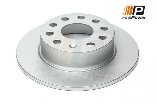 ProfiPower 3B2002 Rear brake disc, non-ventilated 3B2002