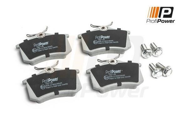ProfiPower 1B2136 Brake Pad Set, disc brake 1B2136