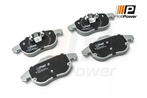 ProfiPower 1B1027 Brake Pad Set, disc brake 1B1027