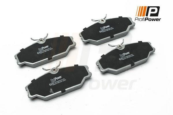 ProfiPower 1B1019 Brake Pad Set, disc brake 1B1019