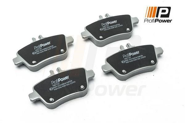 ProfiPower 1B2132 Brake Pad Set, disc brake 1B2132