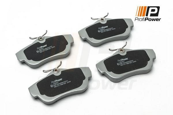 ProfiPower 1B2053 Brake Pad Set, disc brake 1B2053