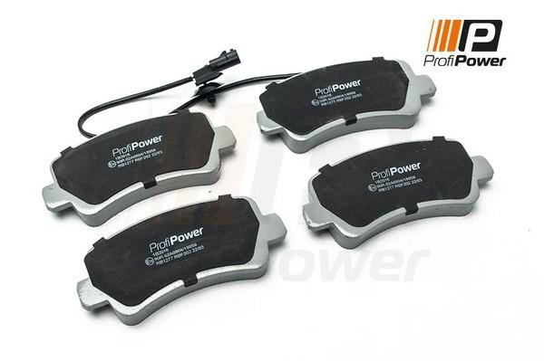 ProfiPower 1B2016 Brake Pad Set, disc brake 1B2016