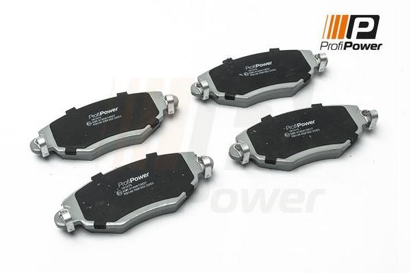 ProfiPower 1B1015 Brake Pad Set, disc brake 1B1015
