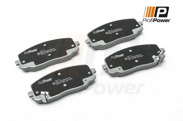 ProfiPower 1B1111 Brake Pad Set, disc brake 1B1111