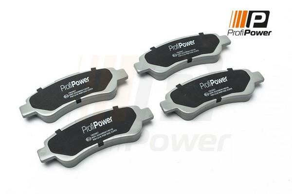 ProfiPower 1B2007 Brake Pad Set, disc brake 1B2007
