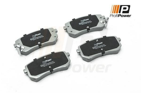 ProfiPower 1B2076 Brake Pad Set, disc brake 1B2076