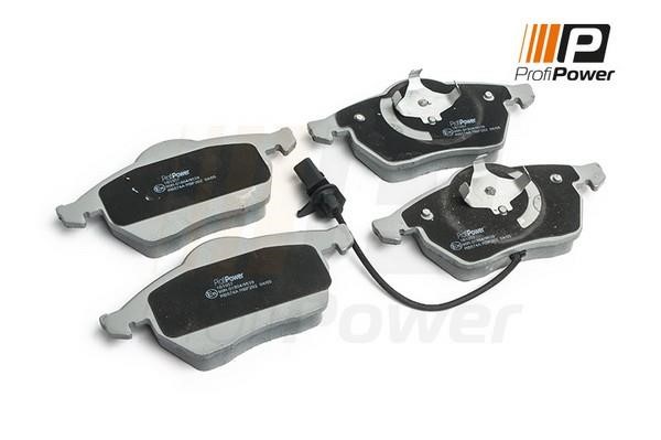 ProfiPower 1B1057 Brake Pad Set, disc brake 1B1057