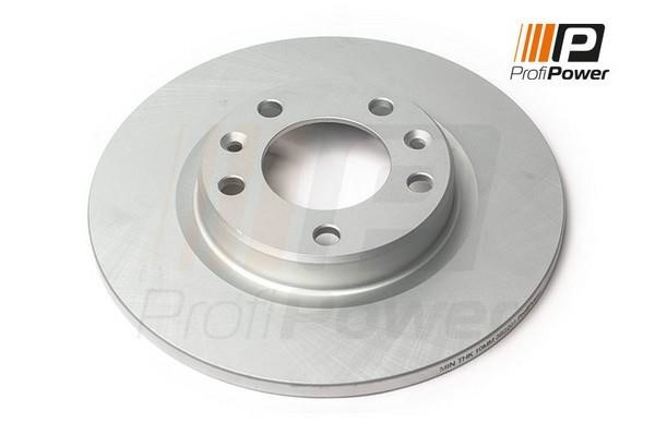 ProfiPower 3B2201 Rear brake disc, non-ventilated 3B2201