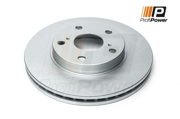 ProfiPower 3B1149 Front brake disc ventilated 3B1149