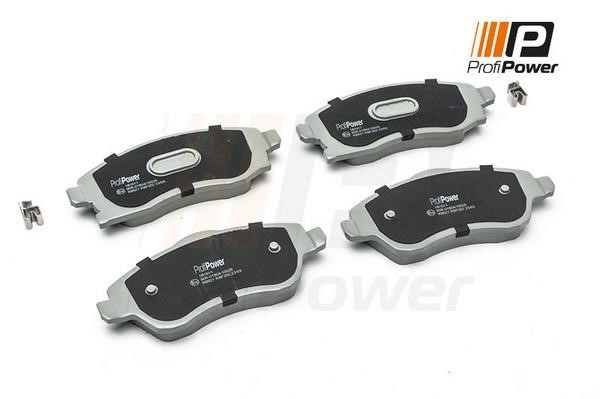 ProfiPower 1B1011 Brake Pad Set, disc brake 1B1011