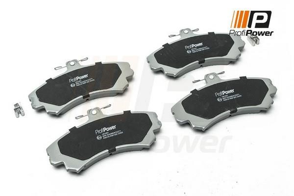 ProfiPower 1B1051 Brake Pad Set, disc brake 1B1051